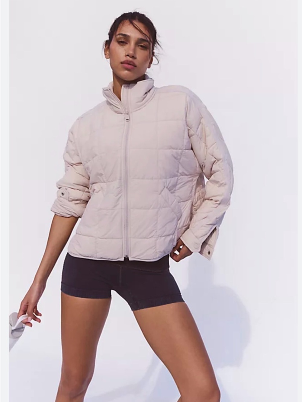 FP Movement by Free People Soft Blush Quilted Puffer Jacket